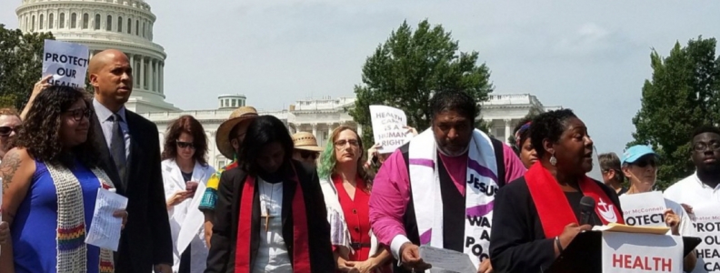 July 29, 2017 – Faith leaders for Obamacare