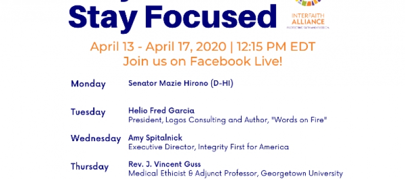 April 11, 2020 – Stay Home, Stay Focused, II